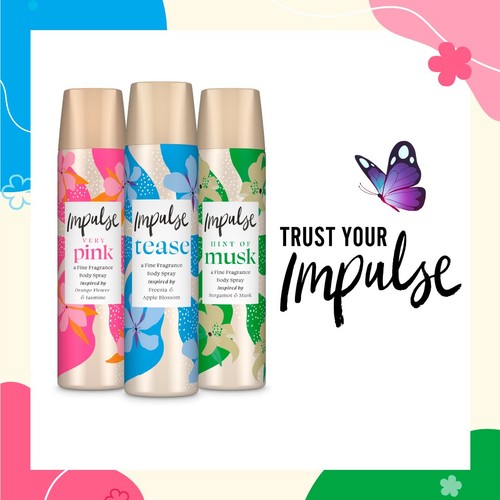 Impulse Vanilla Kisses Body Spray 