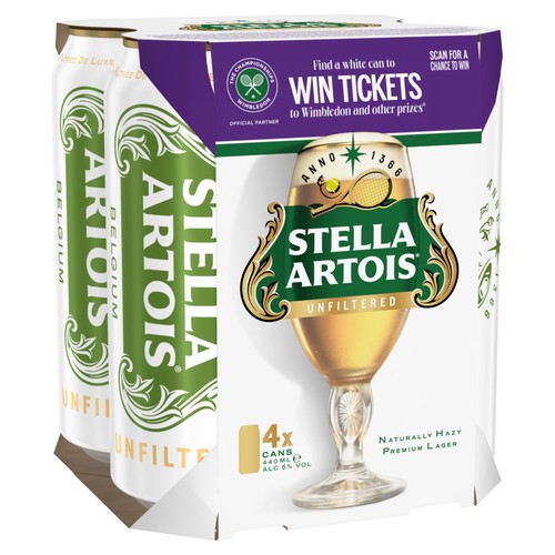 Stella Artois Unfiltered Can