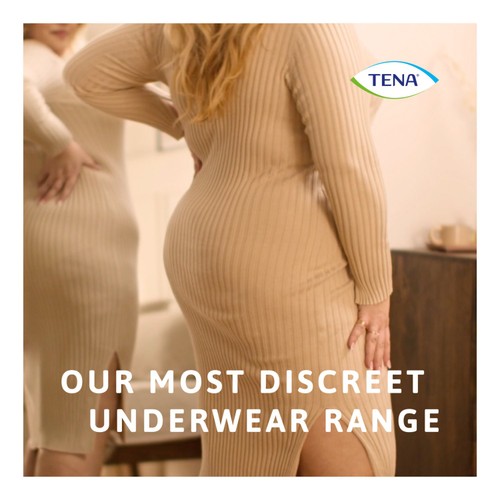 Tena Silhouette Incontinence Pants Cream Large 