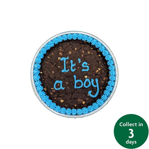 Morrisons The Best Triple Chocolate Giant Cookie It's a boy