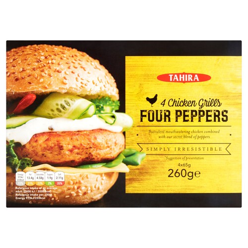 Tahira Four Peppers Chicken Grills 