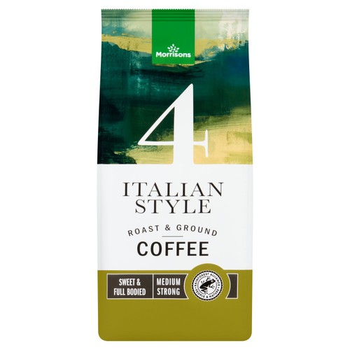 Morrisons italian roast ground coffee