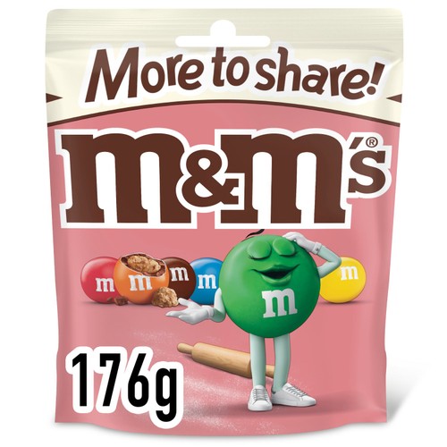 M&Ms Cookie Dough More To Share Pouch 