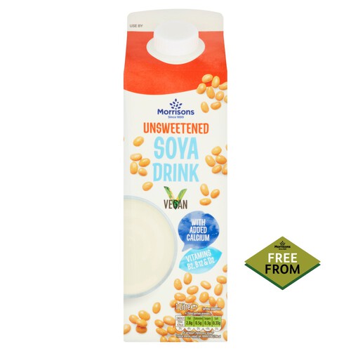 Morrisons Unsweetened Soya Milk