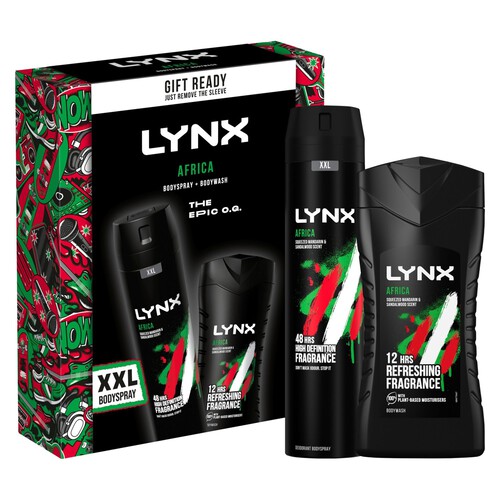 Lynx Xl Africa Duo Gift Set