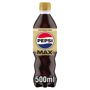 Pepsi Max No Caffeine No Sugar Bottle 500ml