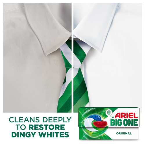 Ariel The Big One Pods Original Washing Liquid Capsules 12 Washes