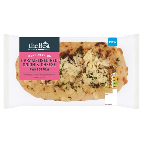Morrisons the best red onion cheese pantofola
