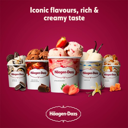 Haagen-Dazs Strawberry Cheesecake Ice Cream