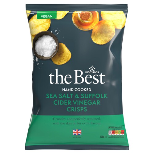 Morrisons The Best Sea Salt & Vinegar Crisps