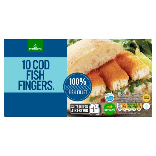 Morrisons cod fish fingers