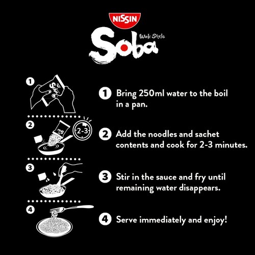 Nissin Soba Bag Curry 108g