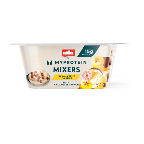 My Protein Mixer Banana Split & Milk Chocolate 140g