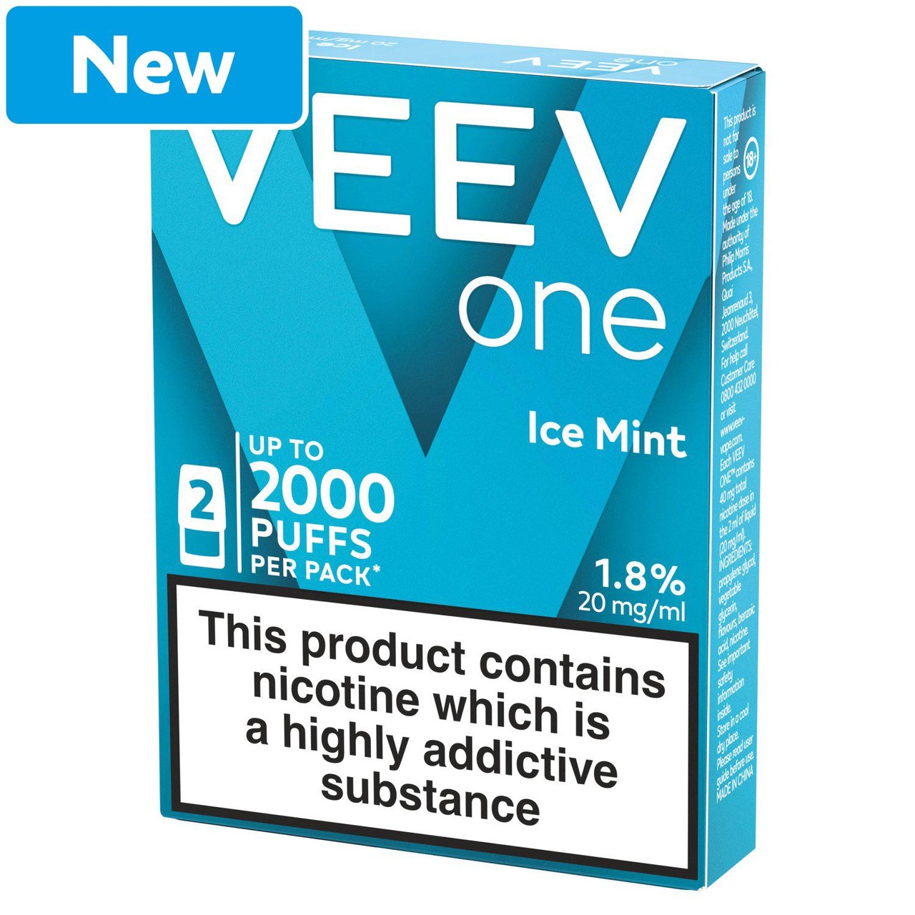 Veev One Ice Mint 1.8% Veev Pods