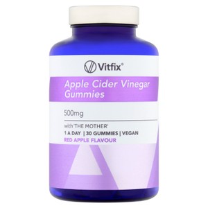 Vitfix Apple Cider Vinegar Gummies Red Apple