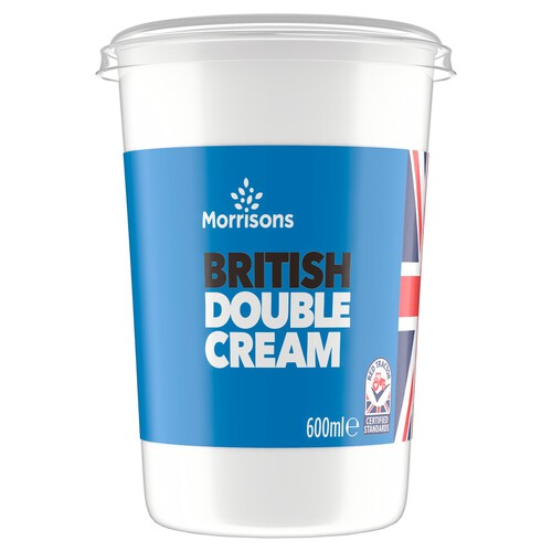 Morrisons British Double Cream