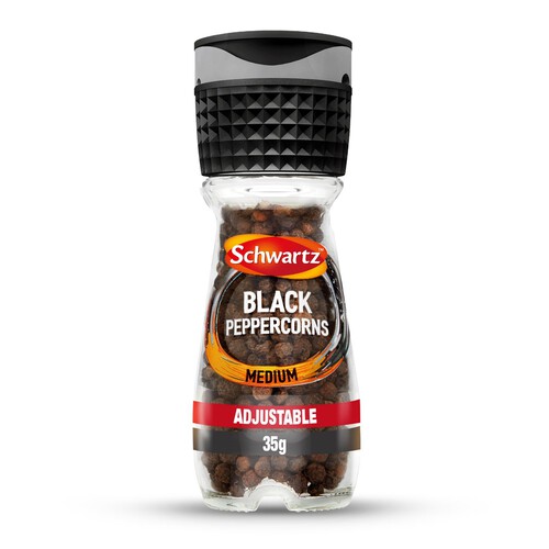 Schwartz Black Peppercorn Grinder 