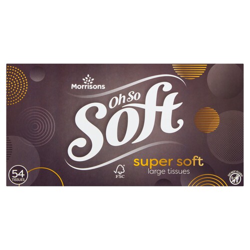 Morrisons Supersoft XL Tissues 54 Sheets