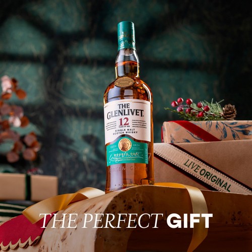 The Glenlivet 12 Year Old Single Malt Scotch Whisky
