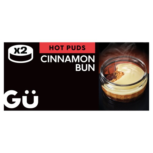 Gu Cinnamon Bun Pudding 2 x 73.5g