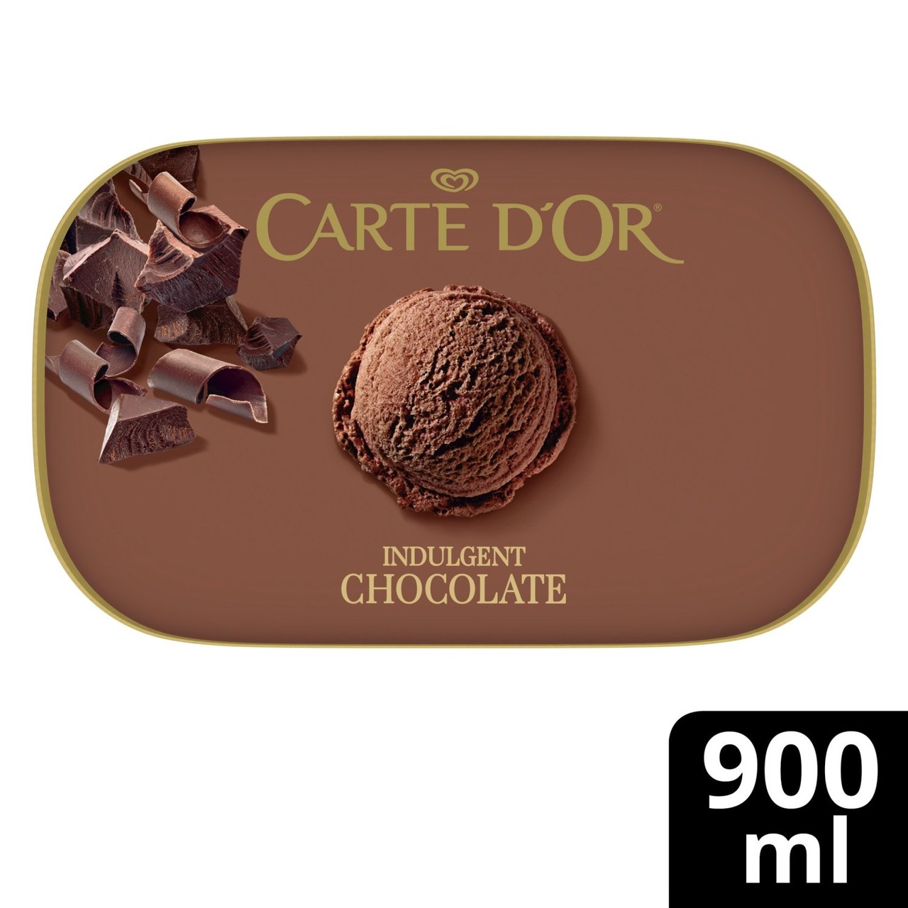 Carte D'Or Indulgent Chocolate Ice Cream Tub 900ml