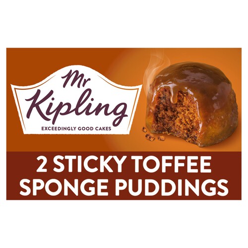 Mr Kipling Sticky Toffee Sponge Puddings