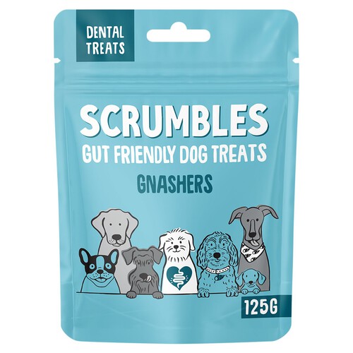 Scrumbles Gnashers For Dogs Daily Dental Sticks 