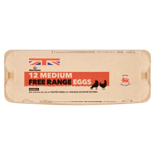 Morrisons Medium Free Range Eggs