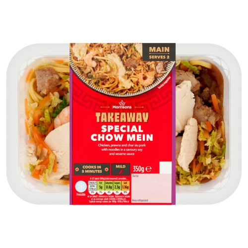 Morrisons Takeaway Special Chow Mein    350g