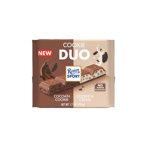 Ritter Sport Duo Cookie 218g