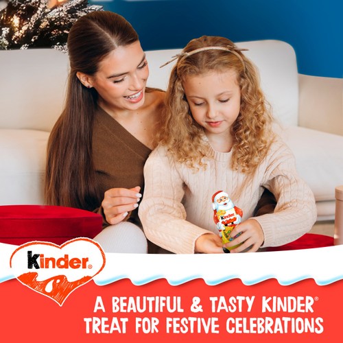 Kinder Milk Chocolate Christmas Santa Gift 110g