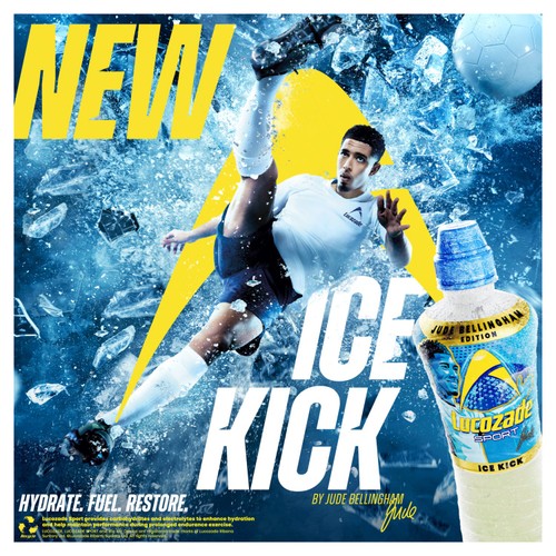 Lucozade Sport Lemon & Lime 4x500ml