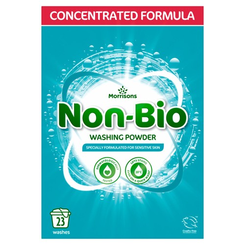Morrisons non bio laundry powder