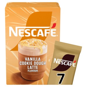 Nescafe Vanilla Latte Instant Coffee Sachets x7 129.5g