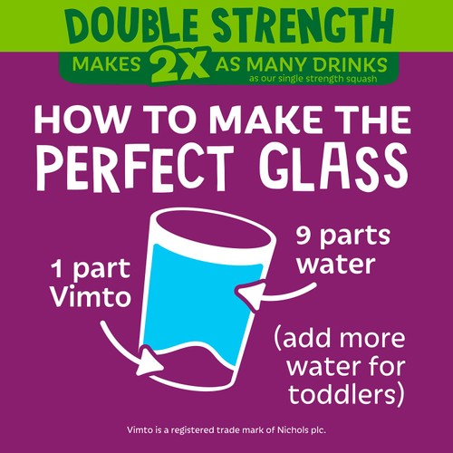 Vimto No Added Sugar Double Concentrate Squash 725ml