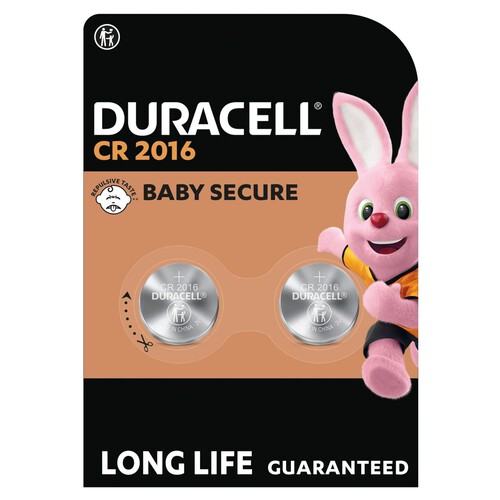 Duracell Lithium Coin 2016 Batteries 3V (CR2016 / DL2016)