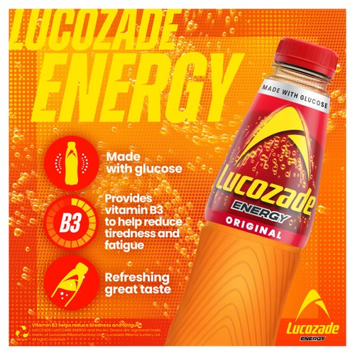 Lucozade Energy Drink Original 