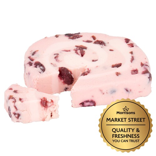 Market Street Deli Wensleydale With Cranberry & Cream Cheese Whirl