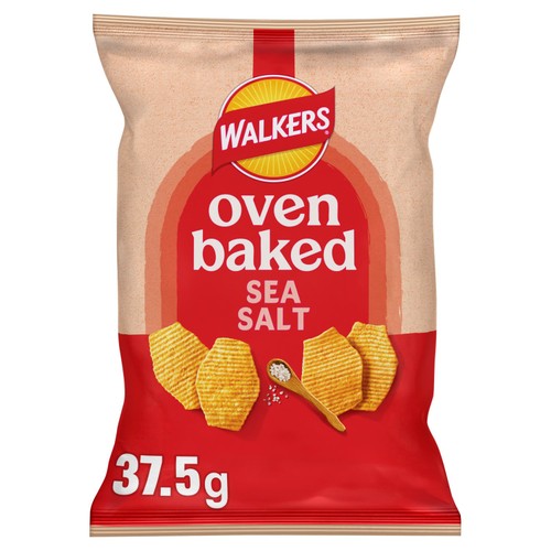 Walkers Baked Sea Salt Snacks Crisps 