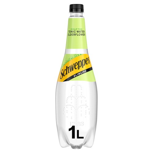 Schweppes Slimline Elderflower Tonic Water 