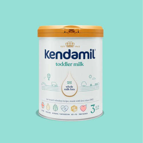 Kendamil 3 Toddler Milk Formula Powder From 1 To 3 Years