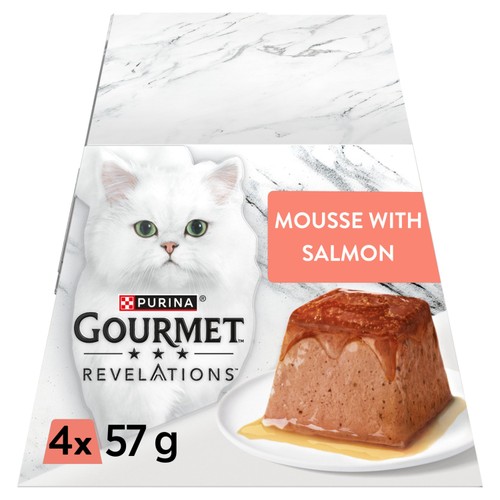 Gourmet Revelations Mousse Salmon In Gravy Wet Cat Food