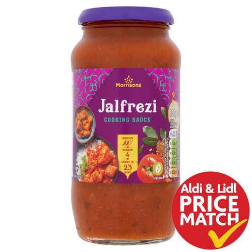 Morrisons Jalfrezi Cooking Sauce 