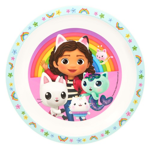 Gabby's Dollhouse Rainbow Plate
