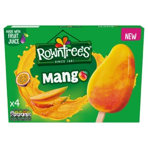 Rowntrees Mango Ice Lollies 4x70ml
