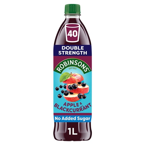 Robinsons Double Strength Apple & Blackcurrant Squash