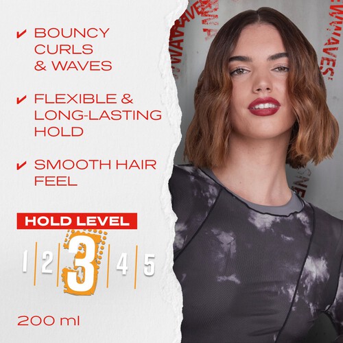  Shockwaves Curls & Waves Hair Mousse 