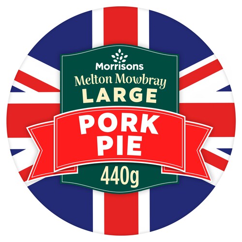 Morrisons Large Melton Mowbray Pork Pie 