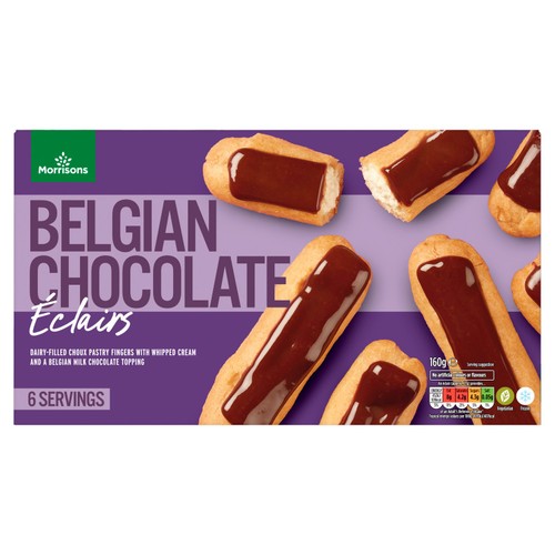 Morrisons 6 Eclairs Frozen Dessert