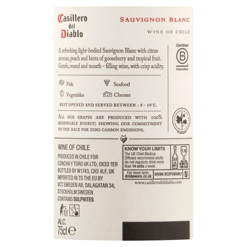 Casillero del Diablo Reserva Sauvignon Blanc